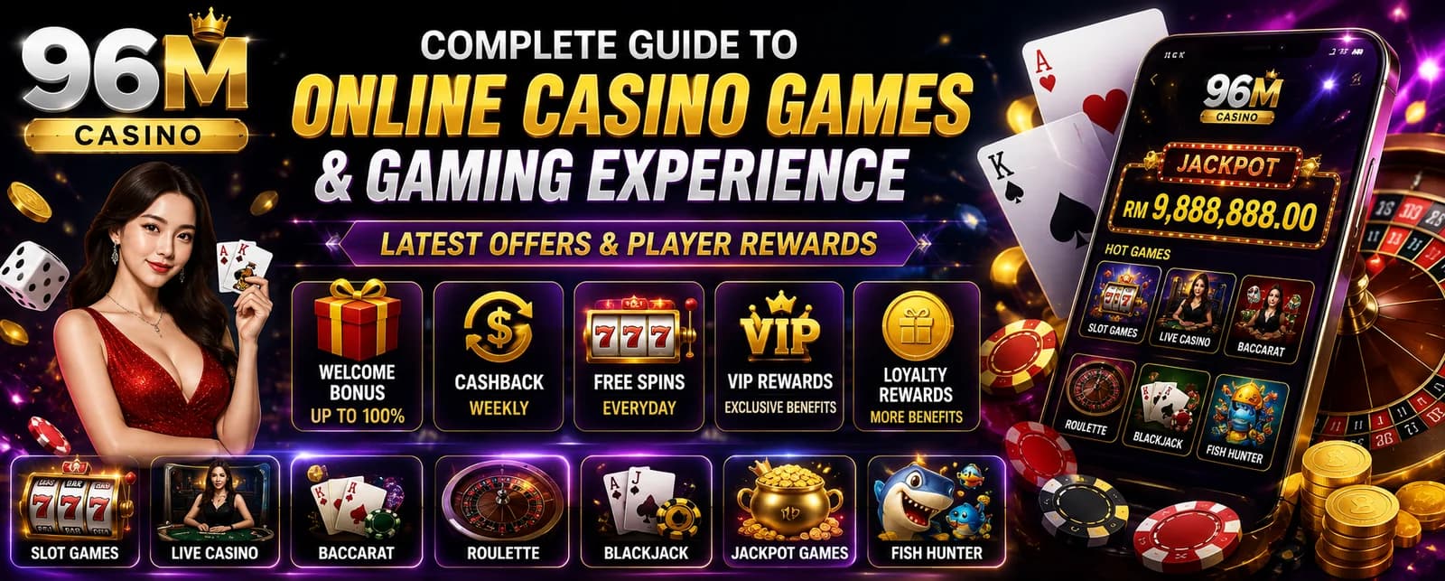96M Casino – Online Casino Games & Gaming Guide