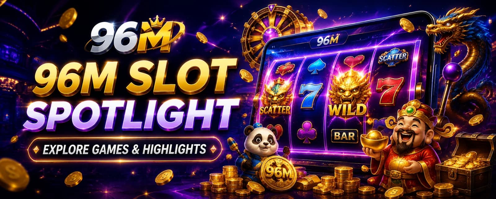 96M Slot Spotlight: Explore Games & Highlights