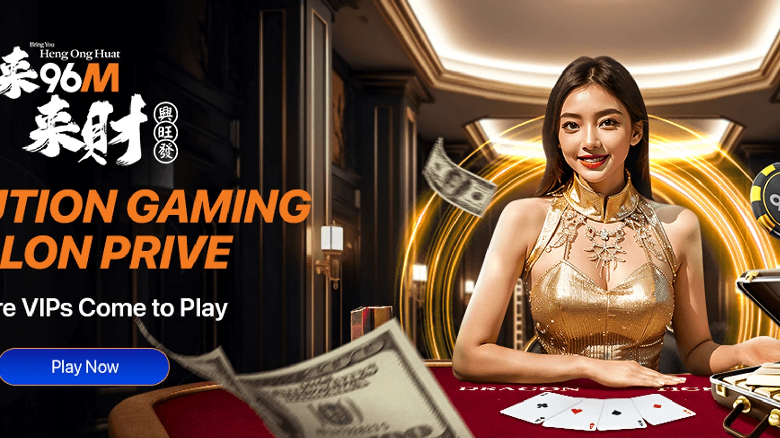 96M live casino — EVO Salon Privé promo for Malaysia players
